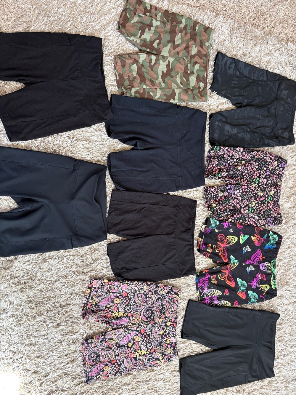 Lot /10 bike shorts women’s